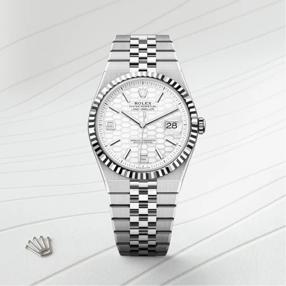 Luxos Montre Élégante Style Rolex Land-Dweller