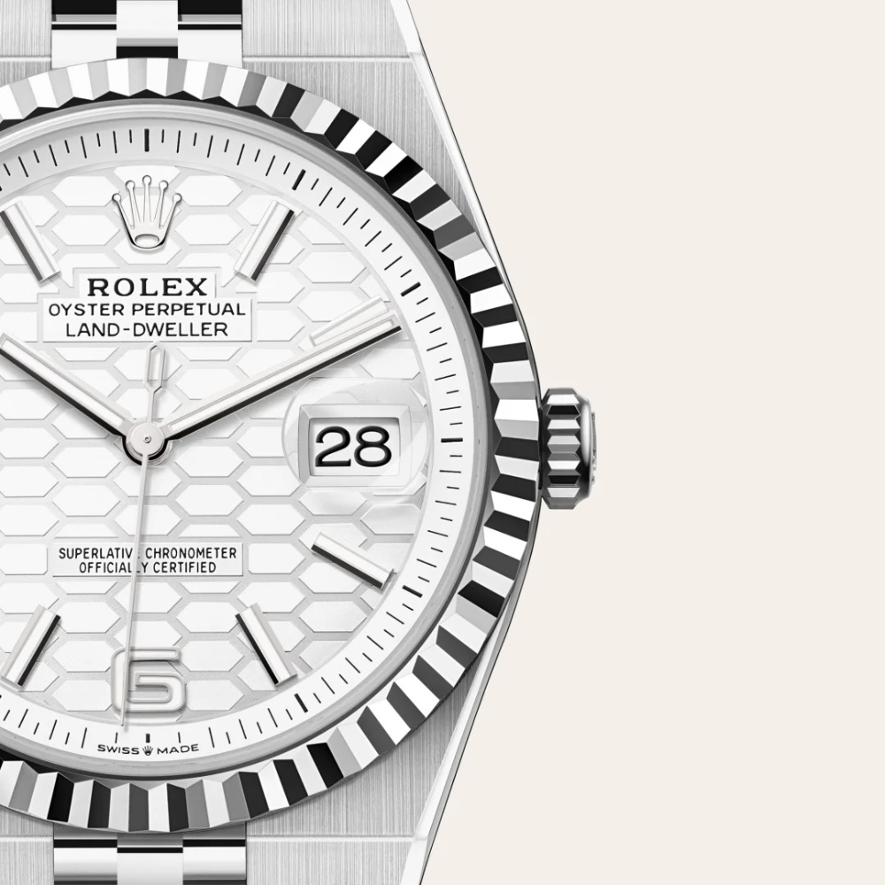 Luxos Montre Élégante Style Rolex Land-Dweller