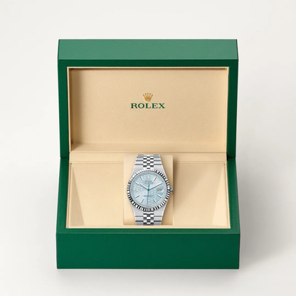 Rolex Land-Dweller Bleu Ciel