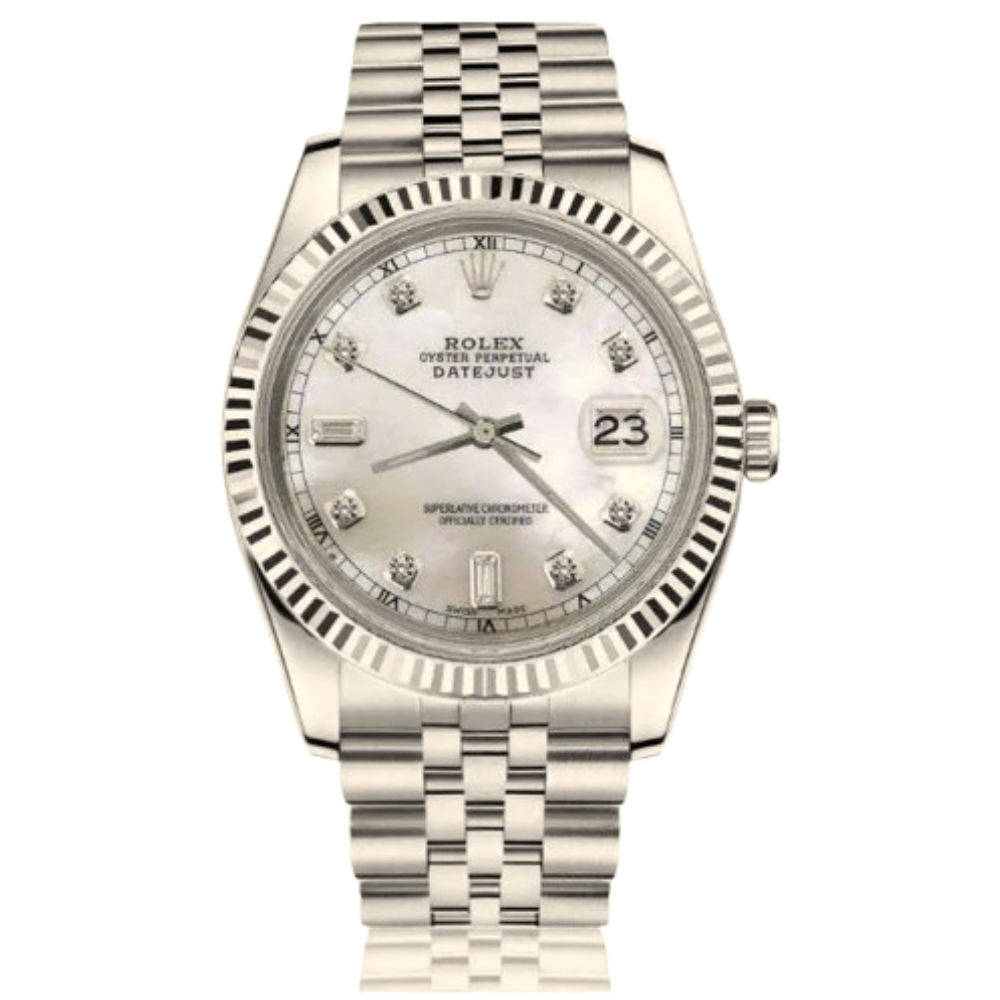 Luxos – Lady-Datejust Blanc